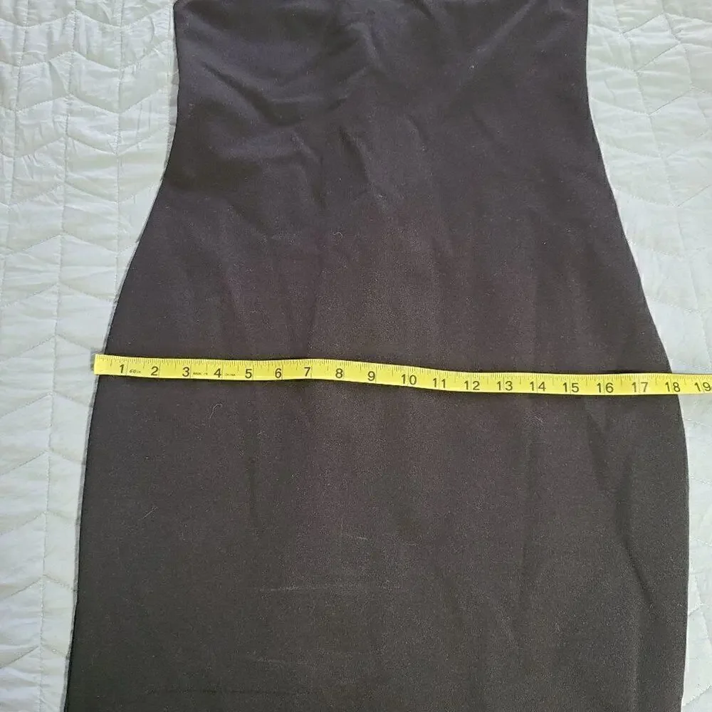Topshop cross halter dress